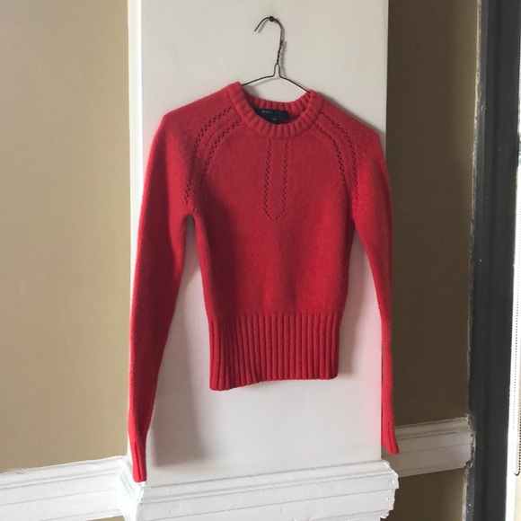 Red Marc Jacobs lambs wool Sweater - Picture 5 of 10